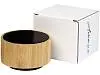 Бамбуковый Bluetoothдинамик Cosmos, черный