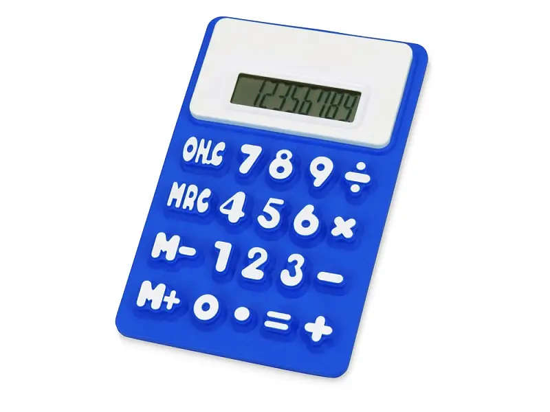 Калькулятор Splitz, ярко-синий - 12345403