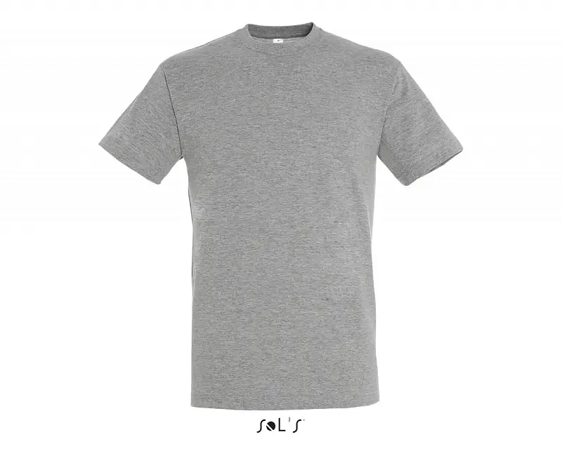 Фуфайка (футболка) REGENT мужская,Серый меланж 4XL - 11380.350/4XL