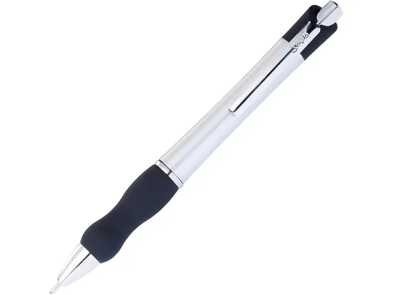 Ручка шариковая Bubble, черный, черные чернила - 10637305