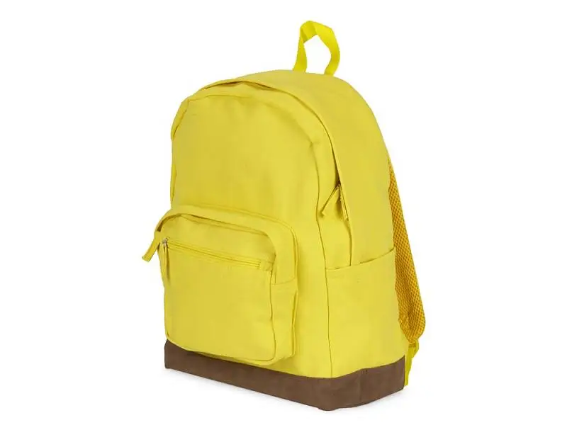 Рюкзак Shammy с эко-замшей для ноутбука 15, желтый - 939024