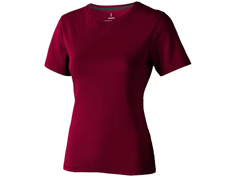 Nanaimo женская футболка с коротким рукавом, бургунди - 3801224XS