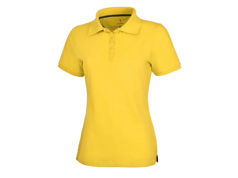 Calgary женская футболка-поло с коротким рукавом, желтый - 3808110XS