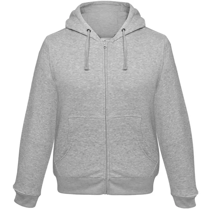 Толстовка мужская Hooded Full Zip серый меланж, размер XXL - WM6476102X
