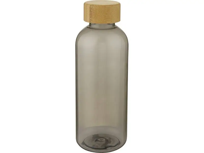 Бутылка для воды Ziggs из переработанной пластмассы объемом 950 мл - темно-серый - 10077984