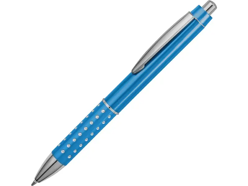 Ручка шариковая Bling, светло-синий, черные чернила - 10671406