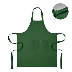 Organic cotton apron 240 gr/m²