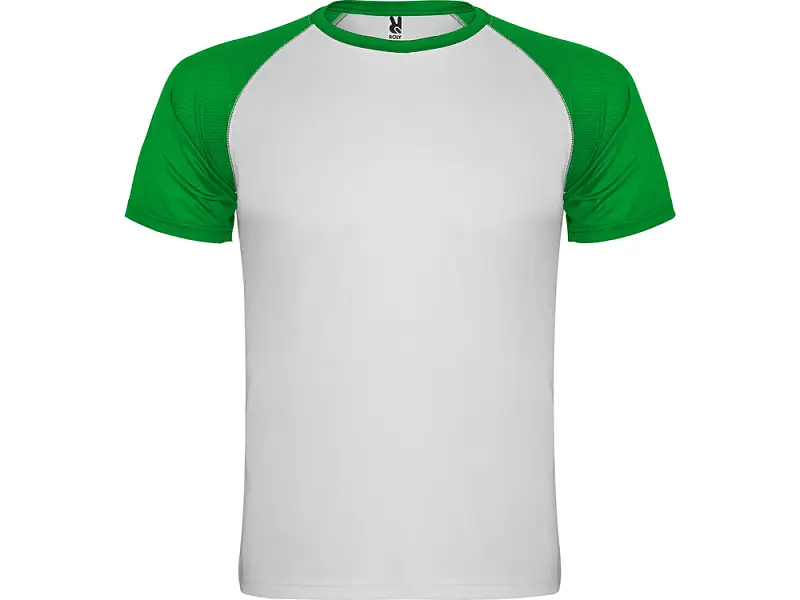 Спортивная футболка Indianapolis детская, белый/папоротниковый - 6650201226.4