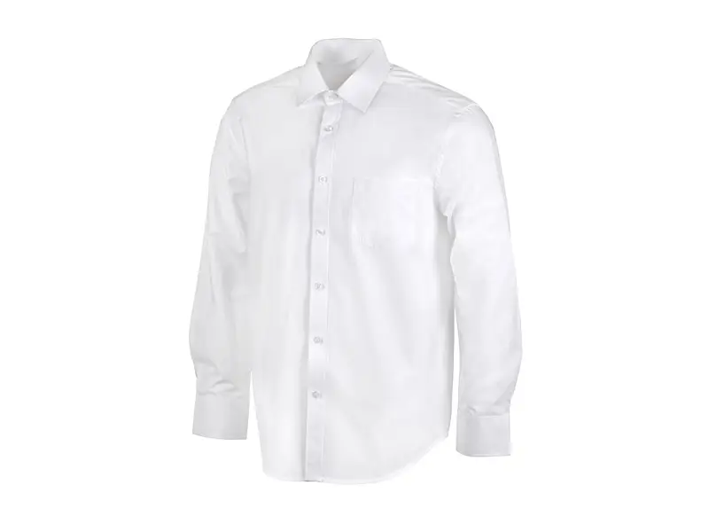 Рубашка Houston мужская с длинным рукавом, белый - 38178C01S