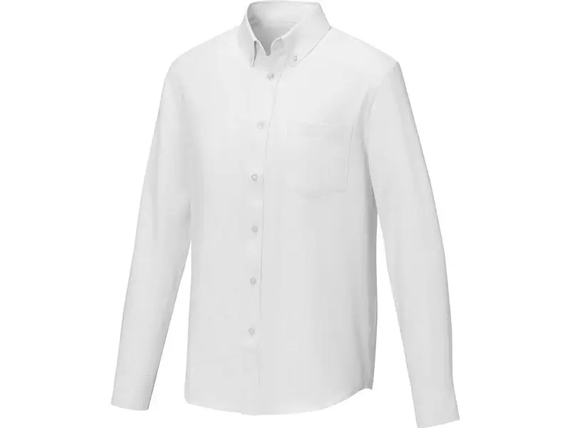 Pollux Мужская рубашка с длинными рукавами, белый - 3817801S