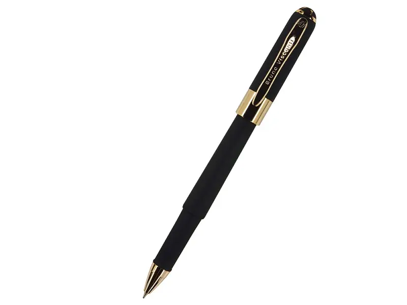 Ручка пластиковая шариковая Monaco, 0,5мм, синие чернила, черный - 20-0125.01