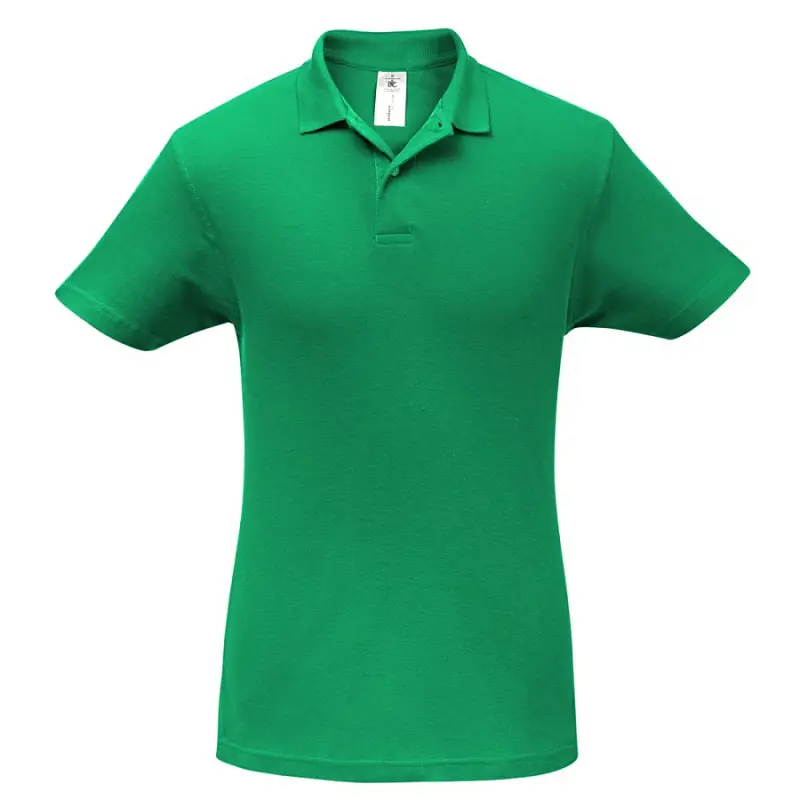 Рубашка поло ID.001 зеленая, размер S - PUI105201S