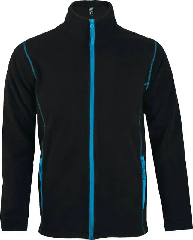 Куртка мужская Nova Men 200, черная с ярко-голубым, размер S - 5849.341