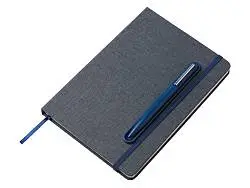 Блокнот А5 NotaBene с металлической шариковой ручкой и подставкой для телефона