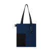 Шоппер Superbag Color (синий с чёрным)