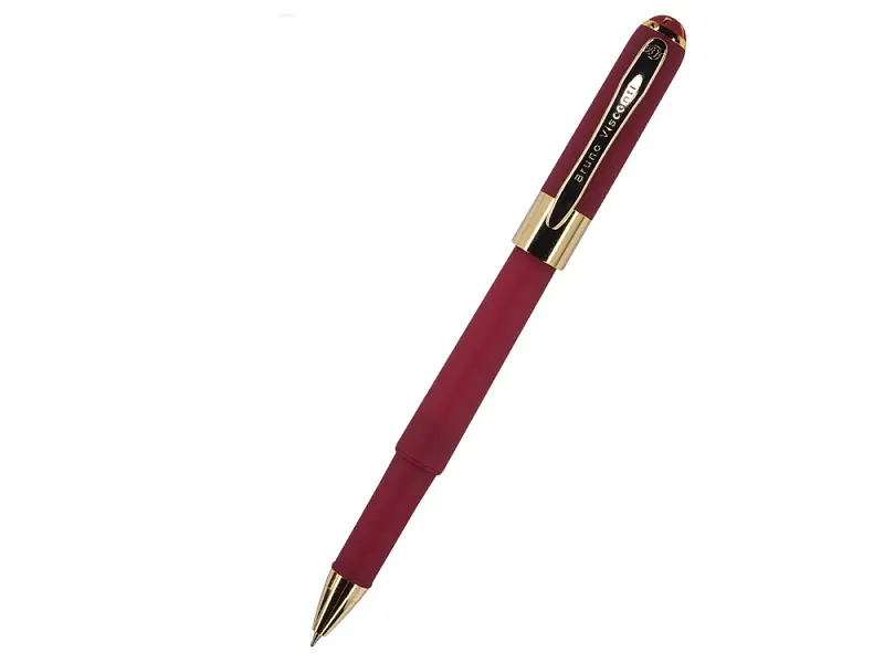 Ручка пластиковая шариковая Monaco, 0,5мм, синие чернила, бордовый - 20-0125.06