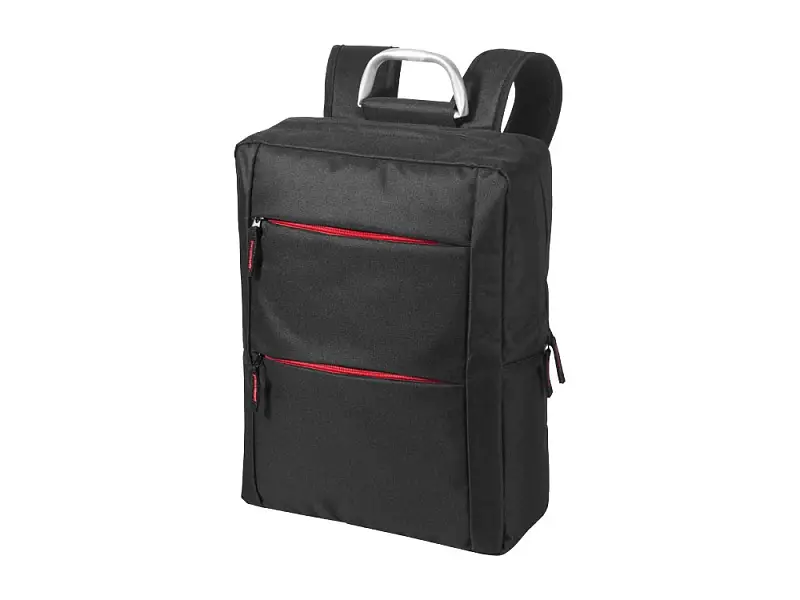 Рюкзак Boston для ноутбука 15,6, черный/красный - 11992000