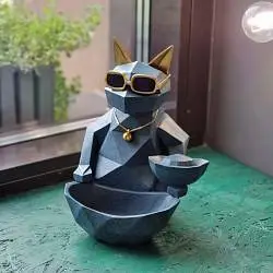 Статуэтка хранитель Кот фантазер