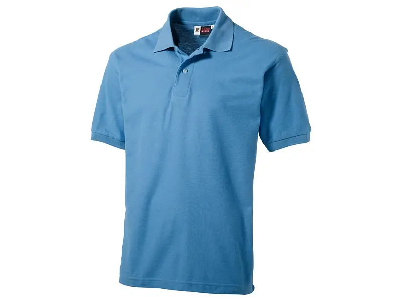 Рубашка поло Boston мужская, голубой лед - 3177F53S