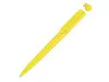 Ручка шариковая пластиковая RECYCLED PET PEN switch, синий, 1 мм, желтый