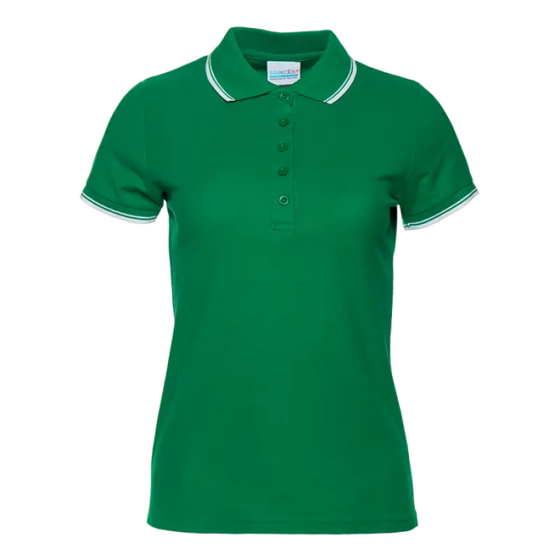 Рубашка поло женская 04BK_Зелёный (30) (XXXL/54)
