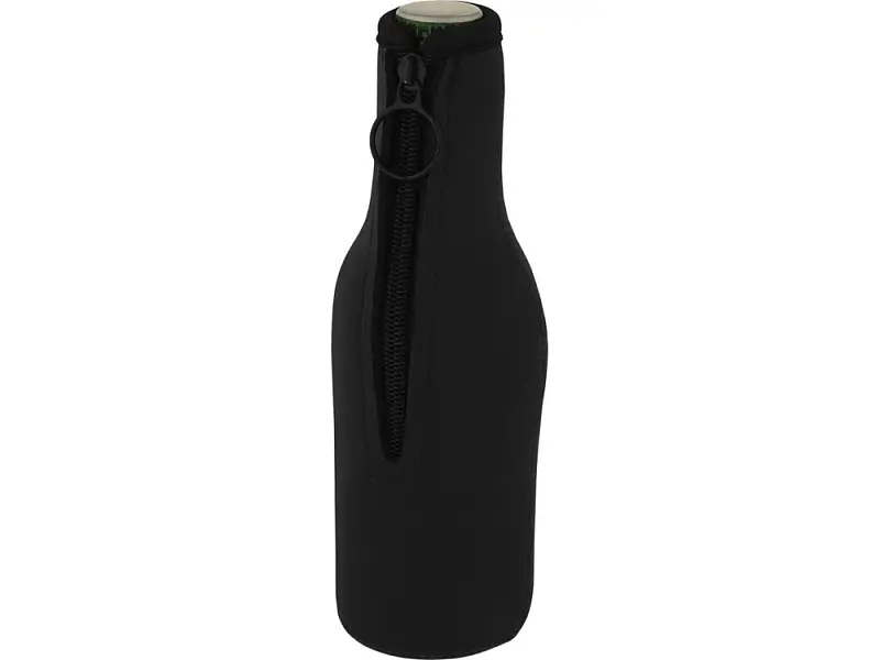 Fris Рукав-держатель для бутылок из переработанного неопрена , черный - 11328790