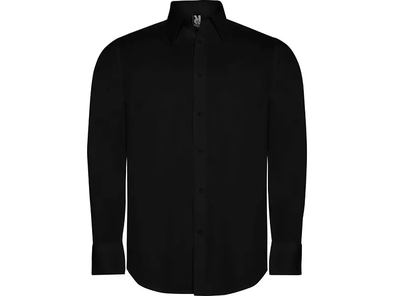Рубашка Moscu мужская с длинным рукавом, черный - 550602S