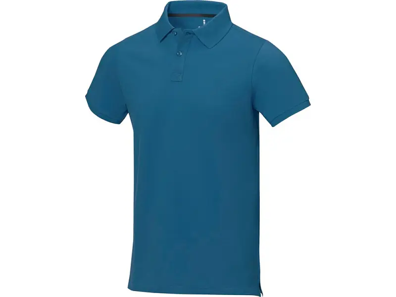 Calgary мужская футболка-поло с коротким рукавом, tech blue - 3808052XS
