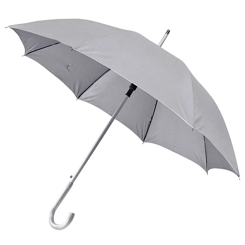 Зонт-трость SILVER, пластиковая ручка, полуавтомат - 8100/30