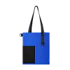 Шоппер Superbag Color (синий с чёрным)