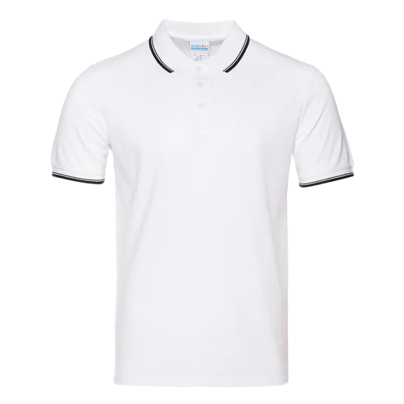 Рубашка поло мужская 04T_Белый (10) (4XL/58)