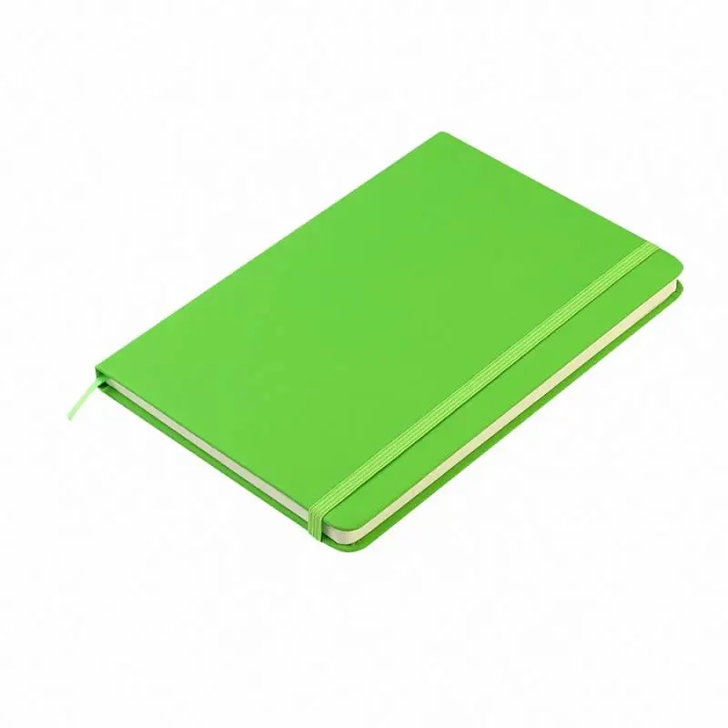 Блокнот A5 "Monte" с линованными страницами, тёмно-зеленый