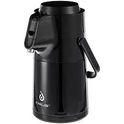 Термос с помпой Jiayi, диаметр дна 15,5 см, высота 31 см