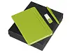 Подарочный набор Vision Pro Plus soft-touch с флешкой, ручкой и блокнотом А5, зеленый