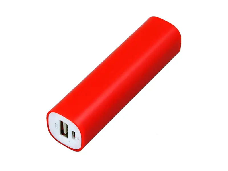 PB030 Универсальное зарядное устройство power bank  прямоугольной формы. 2200MAH. Красный - 2603.01
