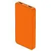 Внешний аккумулятор Polus, 10000 Mah, софт-тач покрытие, оранжевый
