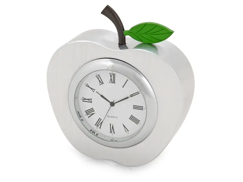 Часы настольные Серебряное яблоко, серебристый - 226900