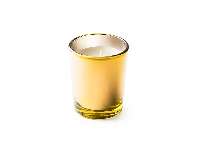 Свеча ароматическая KIMI, ваниль, золотистый - VL1311S1260