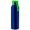 Бутылка для воды VIKING BLUE 650мл. Синяя с черной крышкой 6140.08