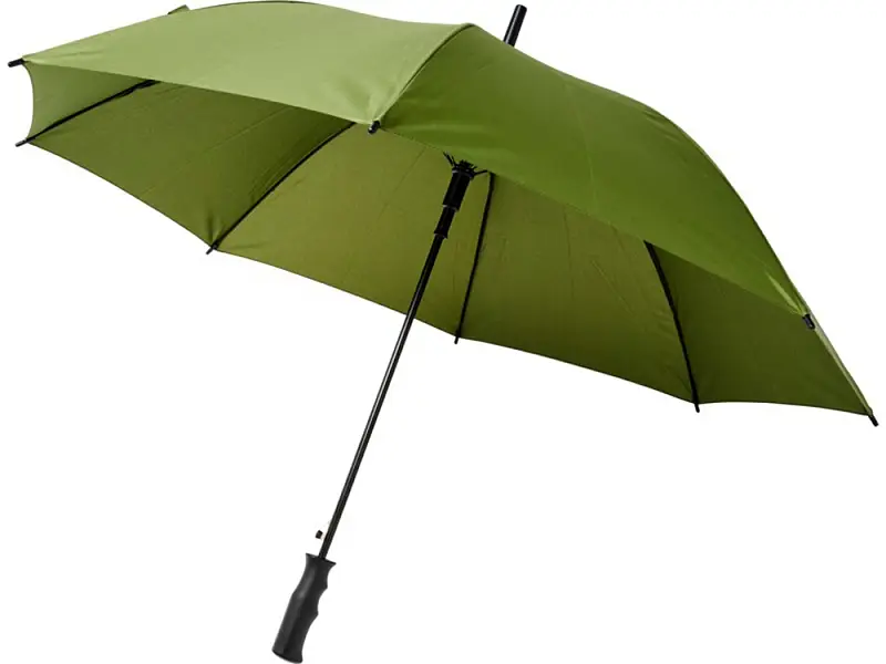 23-дюймовый ветрозащитный полуавтоматический зонт Bella, зеленый армейский - 10940138