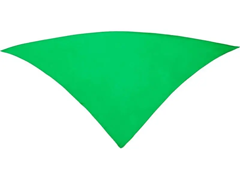 Шейный платок FESTERO треугольной формы, ярко-зеленый - PN900324