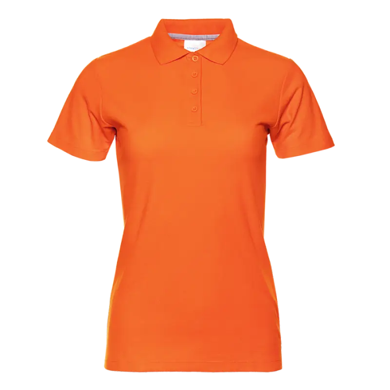 Рубашка поло женская 104W_Оранжевый (28) (XS/42)