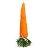 Свеча «Морковка», 5,5х16,5х5,5 см