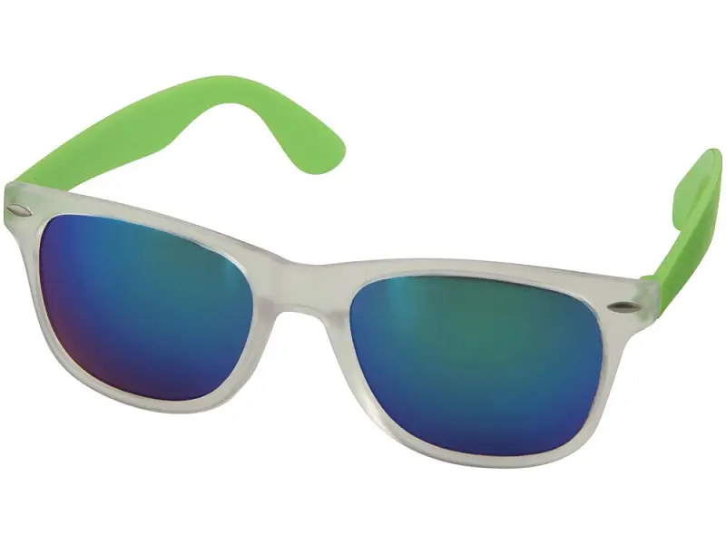 Солнцезащитные очки Sun Ray - зеркальные, лайм - 10050205