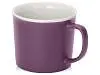 Матовая кружка Nancy 360 мл цветная снаружи, белая внутри, фиолетовый