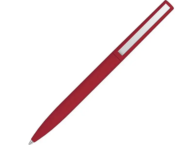Шариковая ручка  Bright F Gum soft-touch, красный