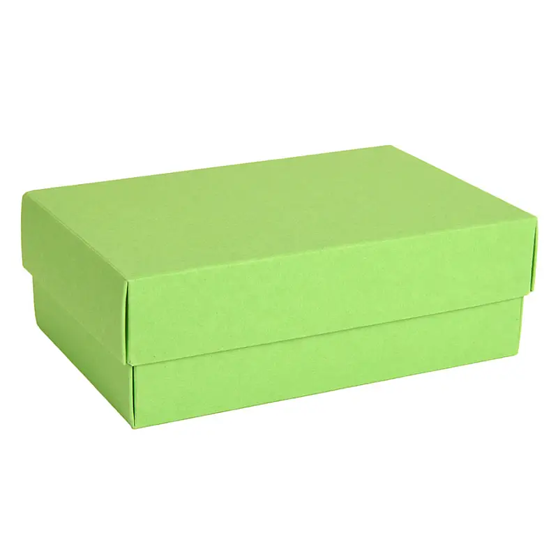 Коробка картонная, "COLOR" 11,5*6*17 см; зеленое яблоко - 32001/132