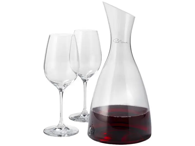 Графин Prestige с 2 бокалами для вина