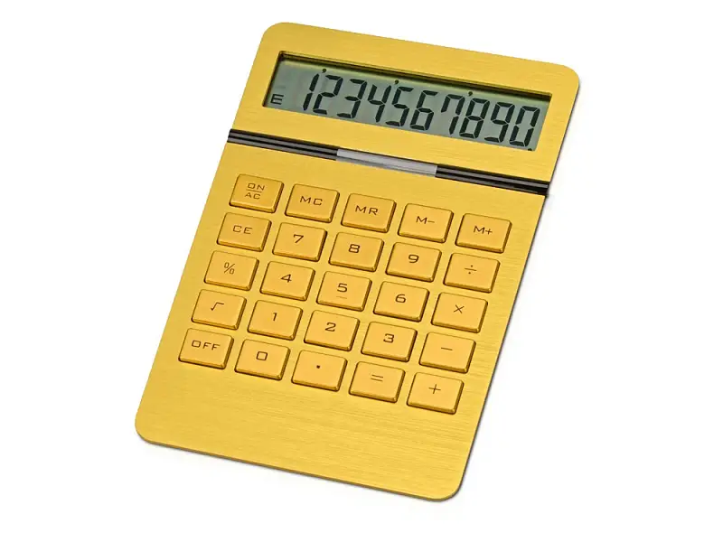 Калькулятор Золотой, золотистый - 259105