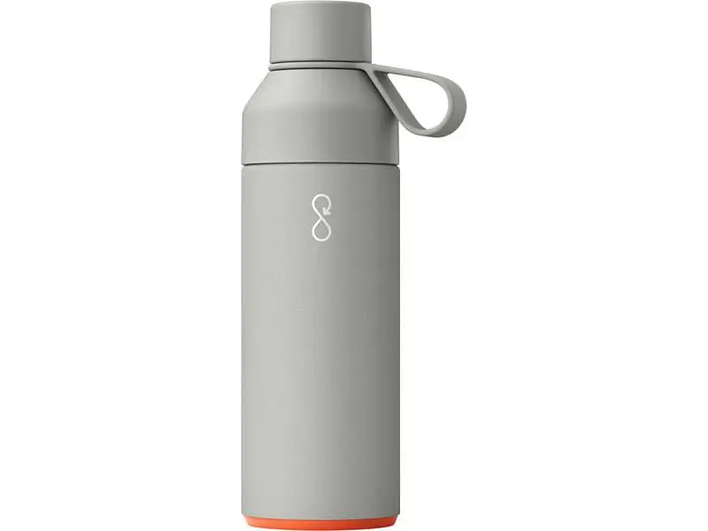 Бутылка для воды Ocean Bottle объемом 500 мл с вакуумной изоляцией, серый - 10075183